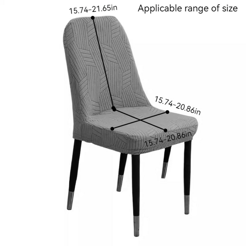 Housse pour chaise de salle à manger