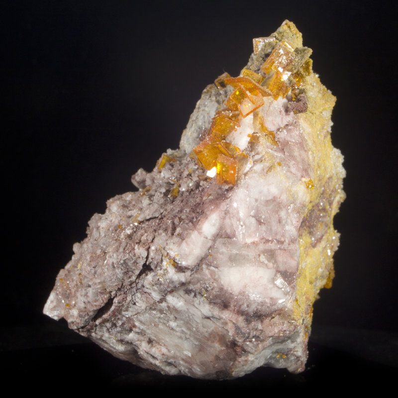 Wulfenite - Rowley Mine, Arizona, USA
