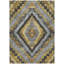 Tapis intérieur / extérieur doré lavable à la machine Xhevrie-701038390