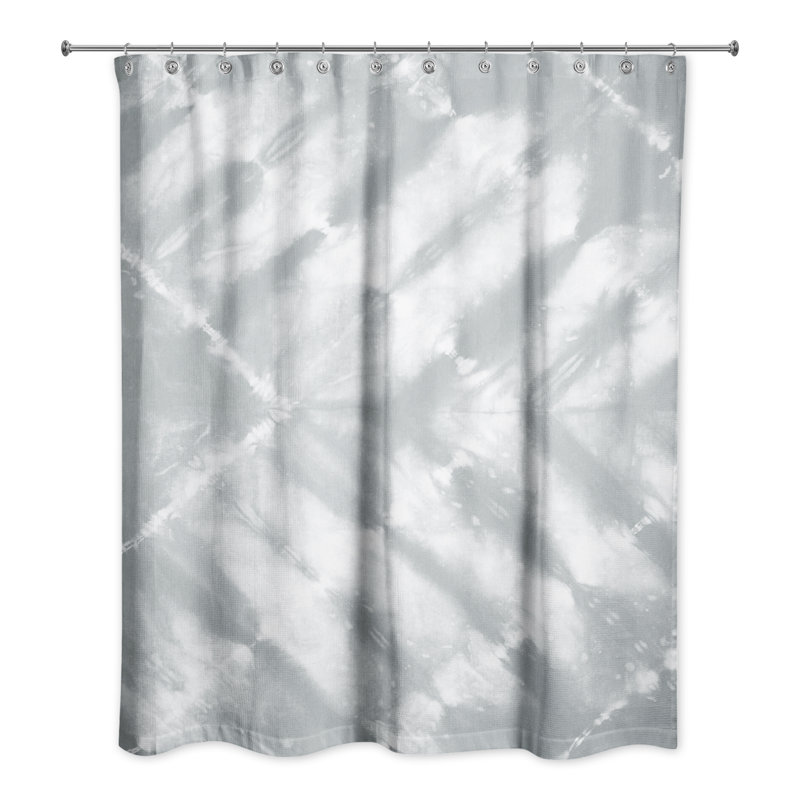 Rideau de douche simple Sonoma, Gris