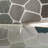 Cobblestone Geometric Feather Throw Pillow-667319772
