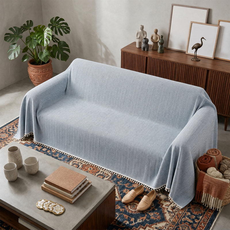 Herringbone Rectangular Sofa Cover