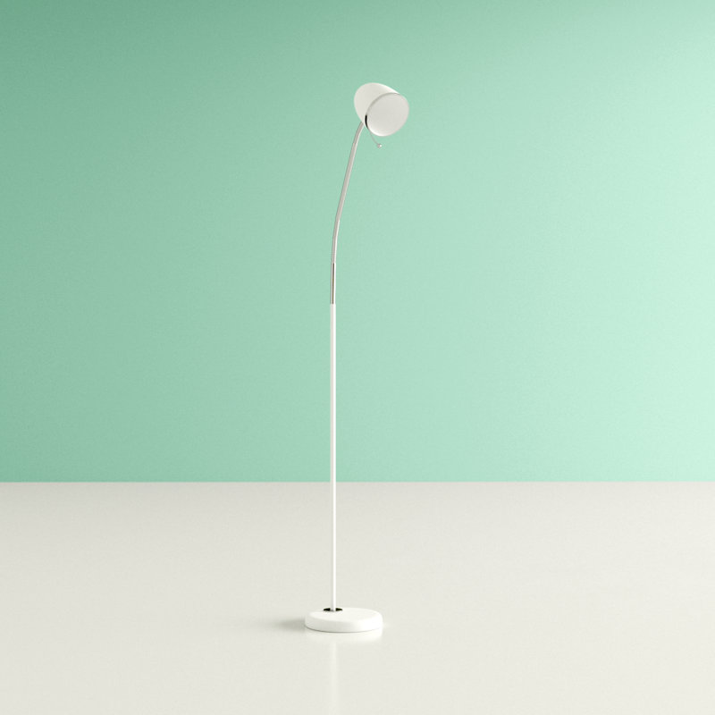 Eivind 145cm Task Floor Lamp, White