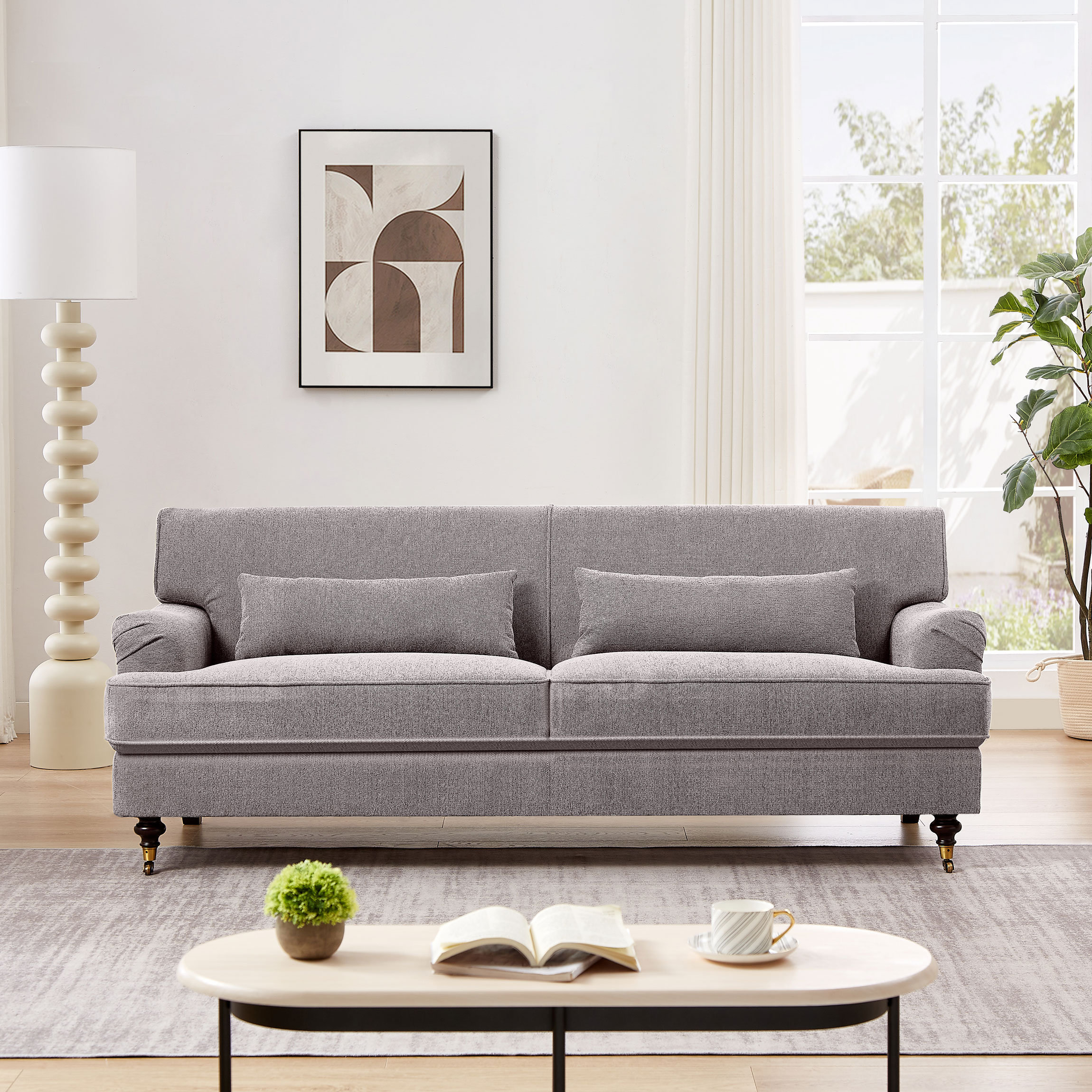 Alcott Hill® Caleigha 80.5'' Upholstered Sofa & Reviews | Wayfair