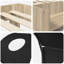  Bed with Tunnel with Shelf with Storage 4 pcs Engineered Wood Frame-1256418371-1256418374