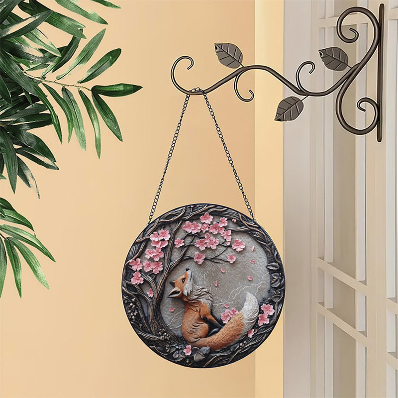 Panneaux de vitrail Suncatcher pour décor de fenêtre, 11,8 x 11,8 po (30 x 30 cm)