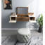 Makeup Vanity Table with Mirror Wall Mounted Mcgriff Bertus-2145856288