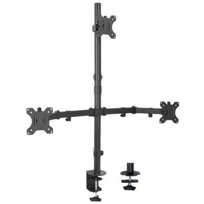 VIVO Triple Desk Mount Stand, STAND-V003T Series