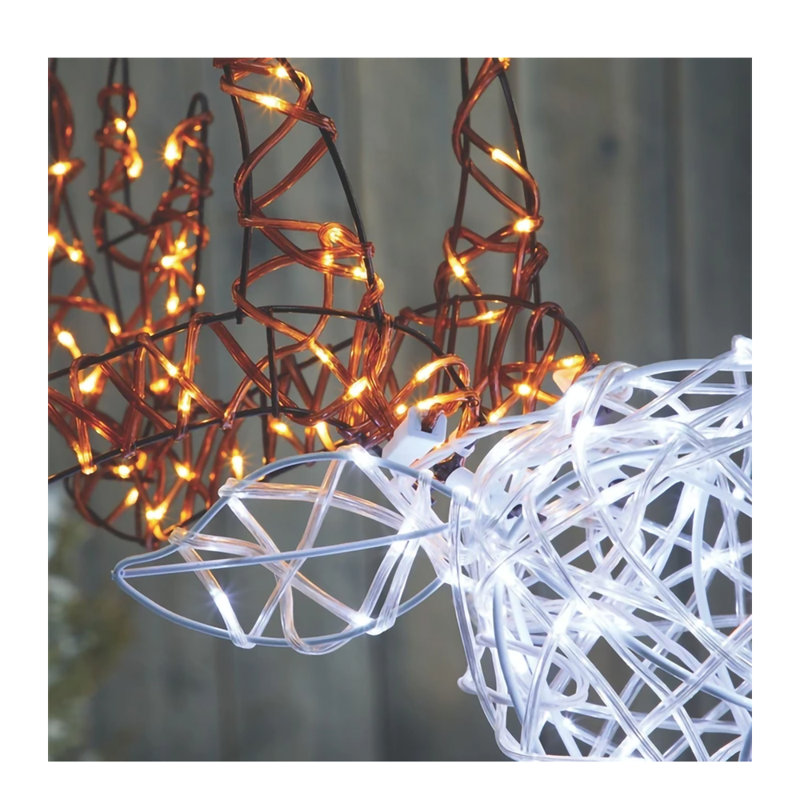 Pre-Lit Micro Brite Deer Lighted Display