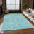 Washable Geometric Indoor / Outdoor Rug-69994822
