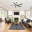 Beil Large Modern Ceiling Fan with Light Kit and Remote Control, 3 LED Colours, 6 Speed Noiseless DC Motor, 5 Plywood Blades, for Indoor/Covered Outdoor Use-1606988307-1595520269-1556980191