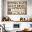 «Fun Kitchen Rules», impression sur toile-1409459380