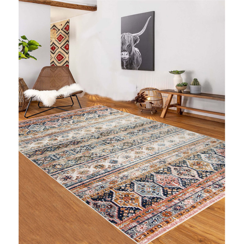Tapis Rosstalla, Rectangle 4 pi x 5 pi 11 po