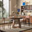 Extendable Dining Table For 4-6 People, Round Dining Table-865782317
