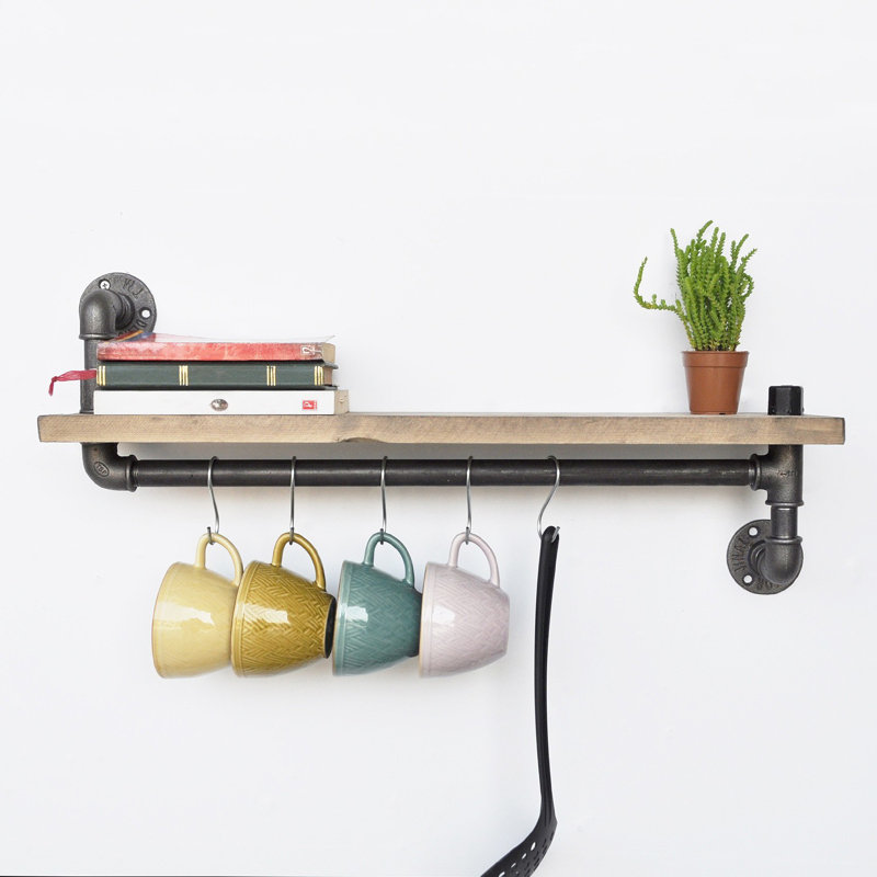 Novella Solid Wood Accent Shelf