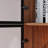 Modern Display Storage Cabinet With Led Lights, Glass Door Tall Showcase With 5-tier Shelves For Collectibles, Books, Wine, Curios