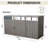 Garbage Bin Shed Stores 3 Trash Cans Metal Outdoor Bin Shed For Garbage Storage,Stainless Galvanized Steel, Bin Shed For Garden Yard Lawn-118182384