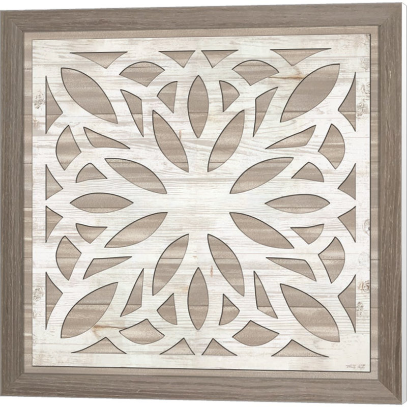 «Geo Greige Deco» par Cindy Jacobs, art sur toile (ensemble de 2)