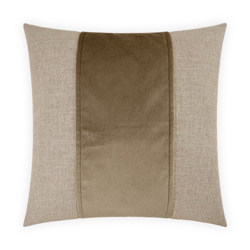 Jefferson Band Throw Pillow, Otter, Rectangle 14"H x 24"W