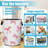 Bow Laundry Basket Laundry Hamper Collapsible Oxford Cloth With Handle Clothes Toy Storage Bin For Bathroom Laundry Room Bedroom