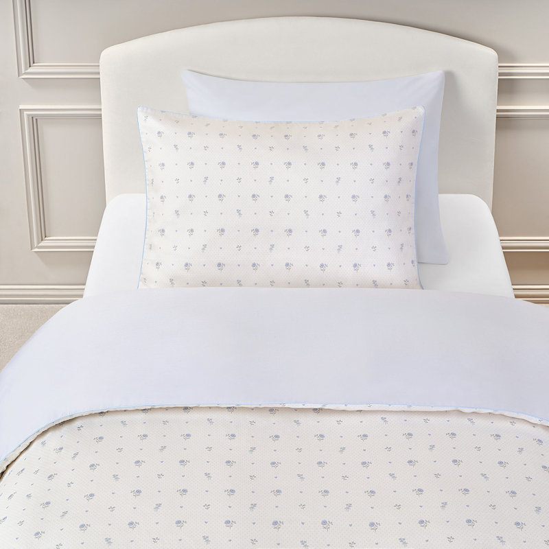 Floral Duvet Cover, Blue