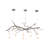 Decicco 5 - Light Dimmable Tiered Chandelier