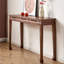 Console moderne simple rectangulaire brune-118005062