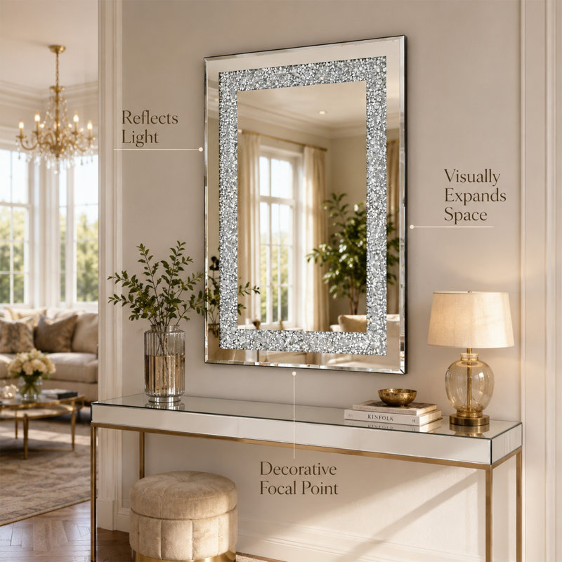 Miroir mural 36 po x 24 po