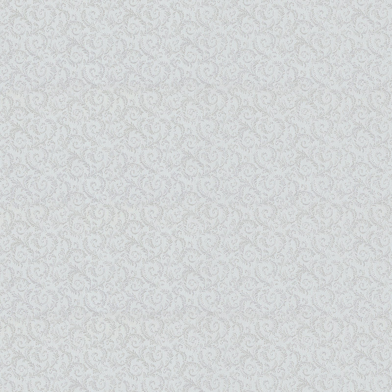 Allover Scroll Emboss, Argent argent