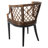 Totten 17.3'' H Cotton Upholstered Armchair-987712976