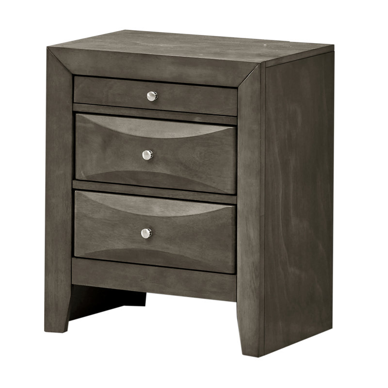 Table de chevet élégante, Gris