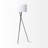 Casarah 61.75'' Black Tripod Floor Lamp