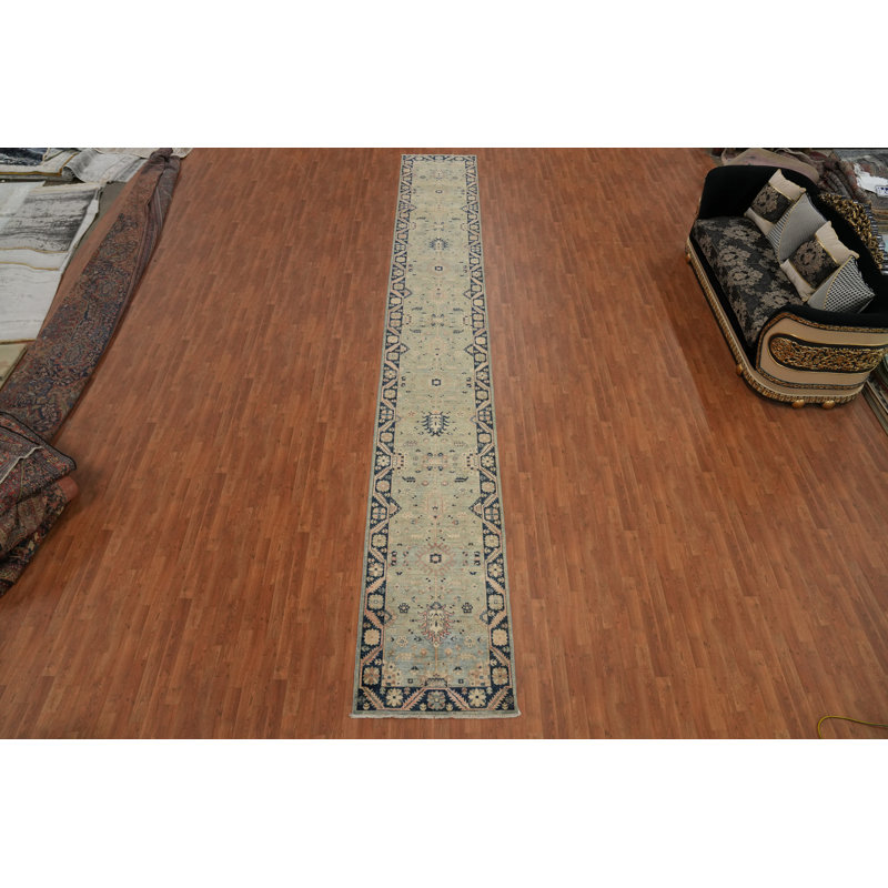 Sophisticated Runner Rug 3x22 with Timeless Oriental Patterns