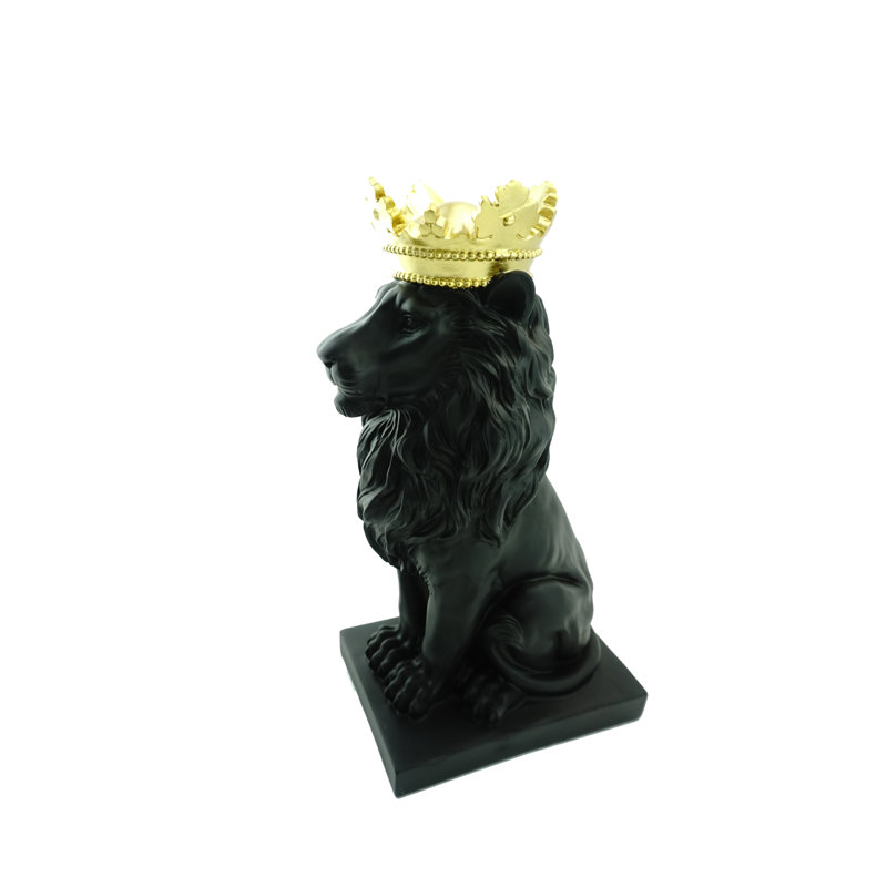 Animals Figurines & Sculptures, Gold/Black