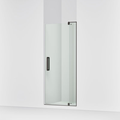 Porte de douche à pivot 36 po x 70 po avec technologie CleanCoat® Revel