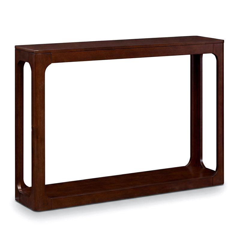 47 " W Solid Wood Top Console Table