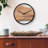 Live Edge Round Clock