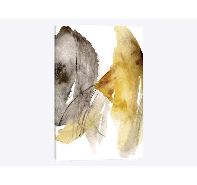 «CALENDULA I», reproduction sur toile, H 40 po x l 26 po x P 1,5 po, Toile tendue