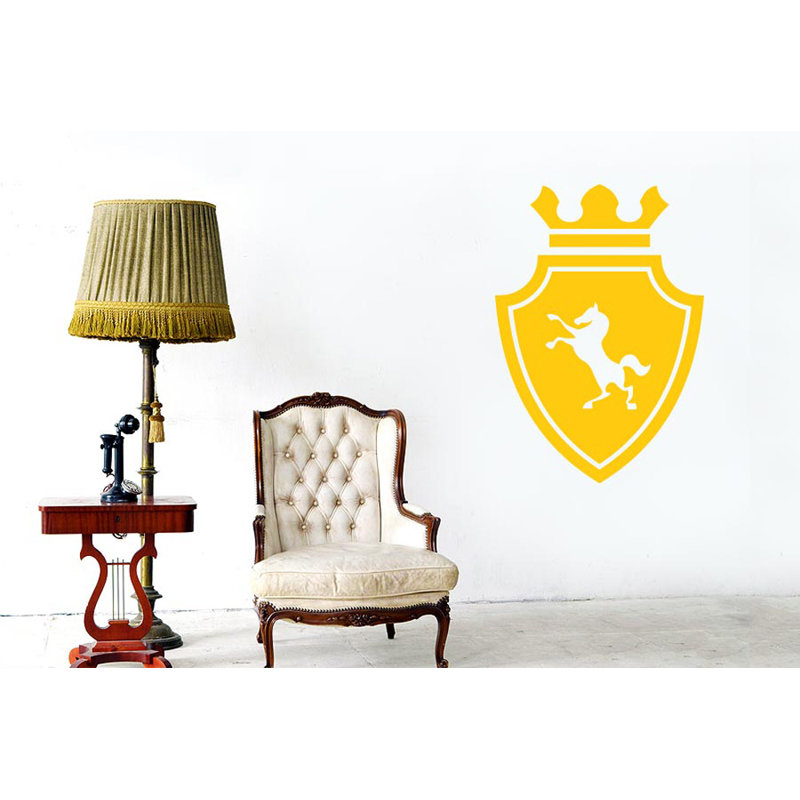 Wall Decal, Large, Dark Yellow
