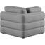 Fauteuil d'angle modulaire en lin de 38 po de largeur-82741764