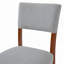 Ensemble de salle à manger 4 pièces, 1 table en marbre avec 2 chaises rembourrées et 1 banc avec pieds en bois d'hévéa massif, siège rembourré, dossier incurvé, peu encombrant, salle à manger-1295975810