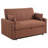 Westwind Copper Upholstered Sleeper Sofa Bed