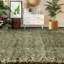 Aubusson Wool Floral Area Rug