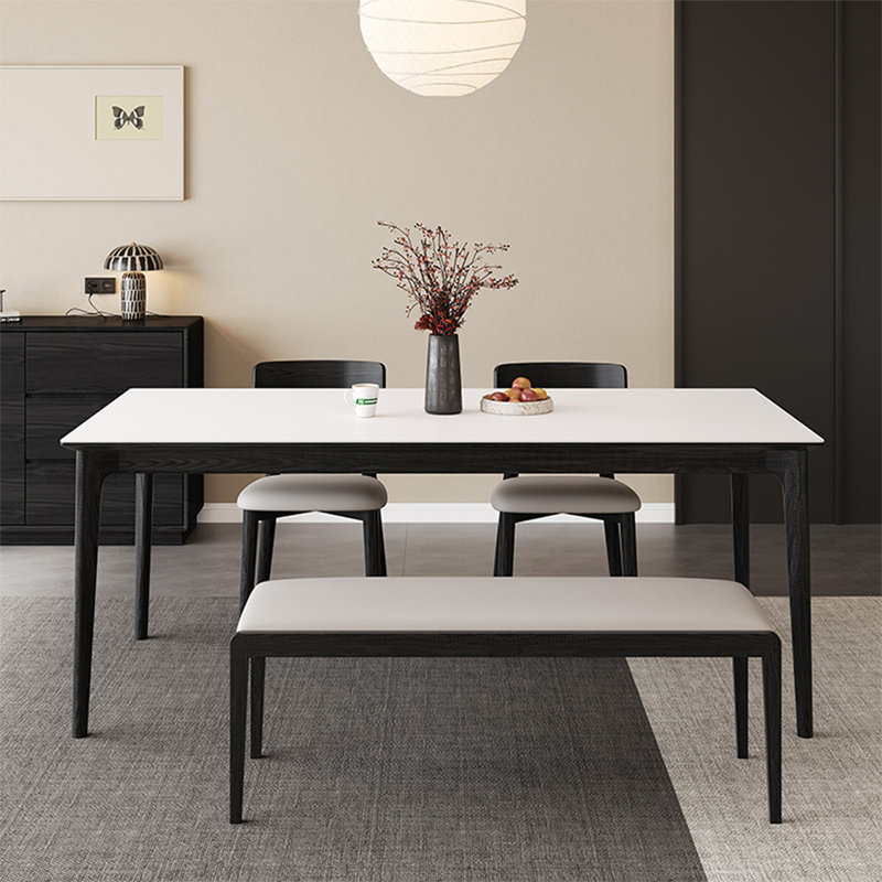 Table de salle à manger Wickman, H 29,53 po x L 62,99 po x l 31,5 po
