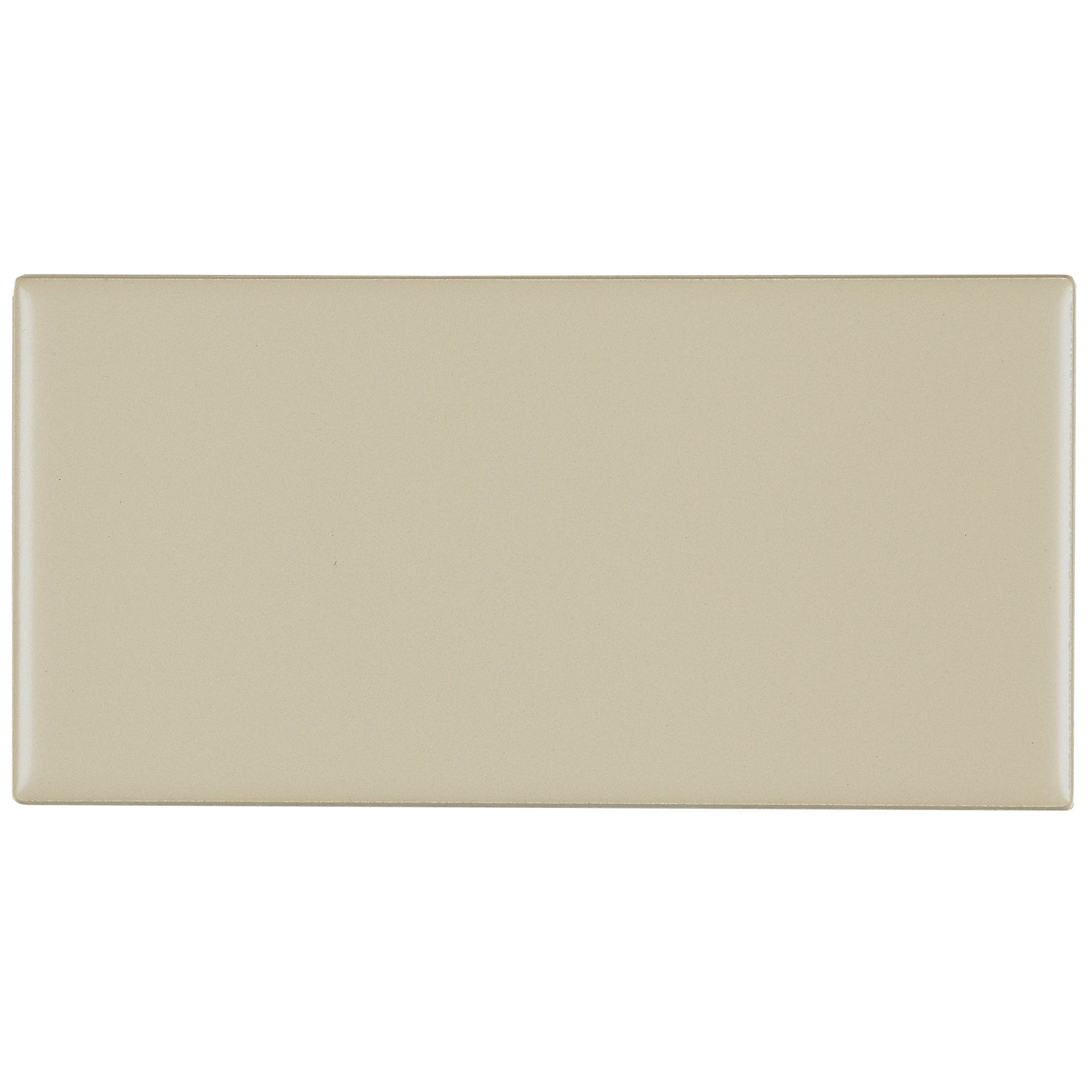 Guilford 3" x 6" Ceramic Subway Tile, Matte Urban Putty
