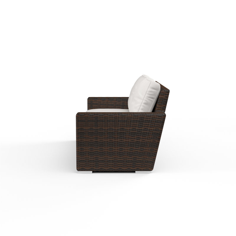 Naomie Loveseat with Sunbrella® Cushions, Canvas Flax Sunbrella® Canvas