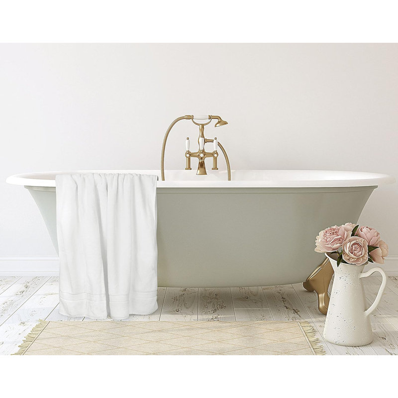 Beveard 100% Cotton Bath Towel, White
