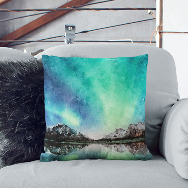 Square Throw Cushion, White, 55cm H x 55cm W x 20cm D