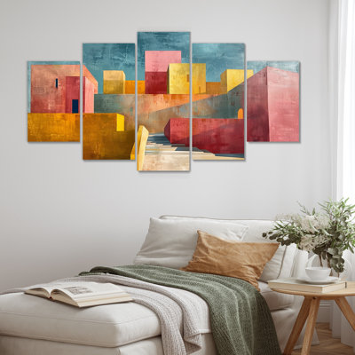 Ensemble de salon mural Erving - City Buildings