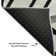 Premium Machine Washable Lisse Black Rug